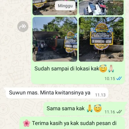 Pengiriman Papan Bunga Duka Panjang Magelang Tengah