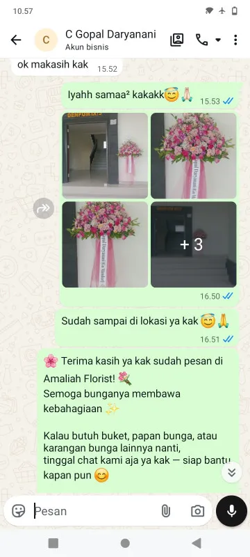 Pengiriman Karangan Bunga Panjang Magelang Tengah