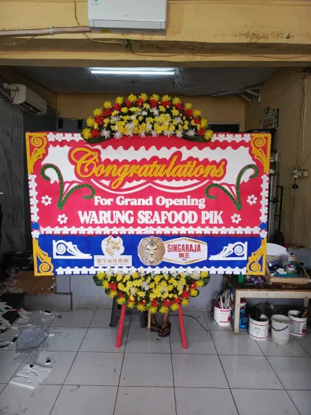 Papan Bunga Ucapan Selamat Panjang Magelang Tengah