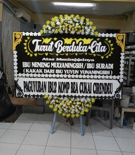 Papan Bunga Duka Panjang Magelang Tengah